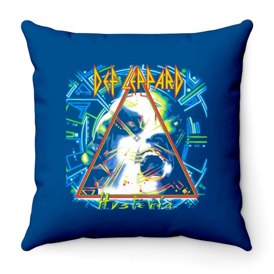 Def Leppard Throw Pillows