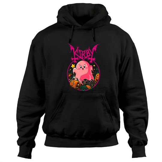 Kirby Pink Ghost Hoodies