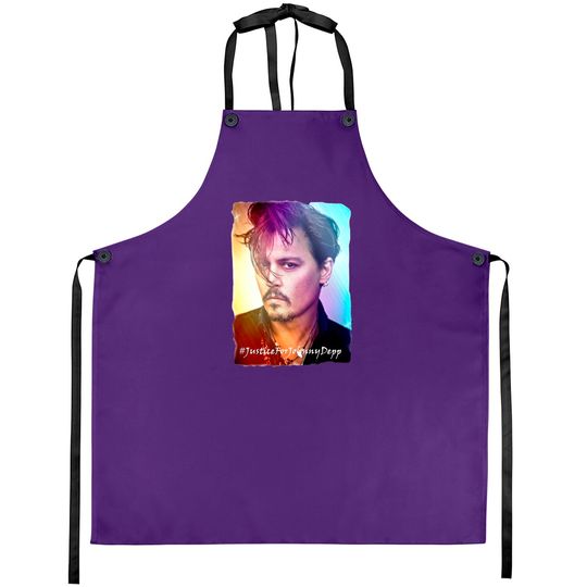 Justice For Johnny Depp Aprons