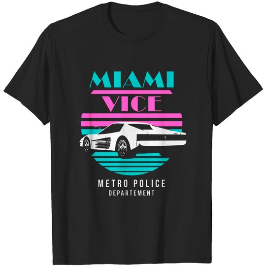 Miami Vice - Police Department - Miami Vice - T-Shirt
