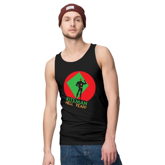 Kiteman, HELL YEAH! - Kiteman - Tank Tops