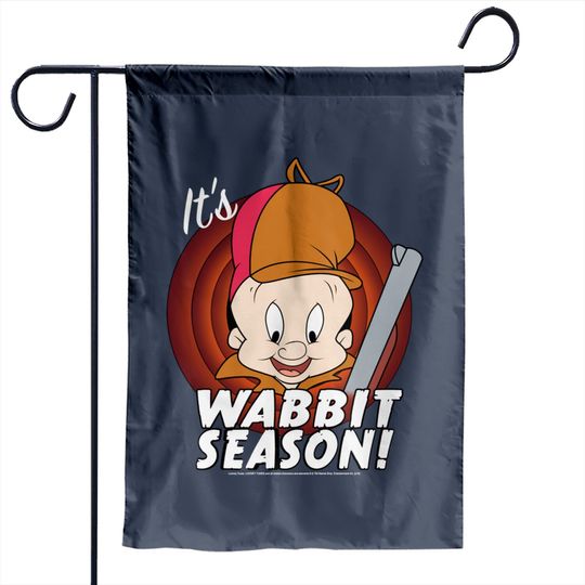 Looney Tunes Elmer Fudd It's Wabbit Season Garden Flags