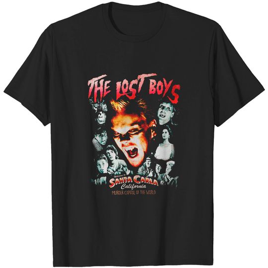 The Lost Boys T-Shirt, Vampire Horror Movie T-Shirt, Horror Shirt, The Lost Boys 80s, The Lost Boys T-Shirt 1987