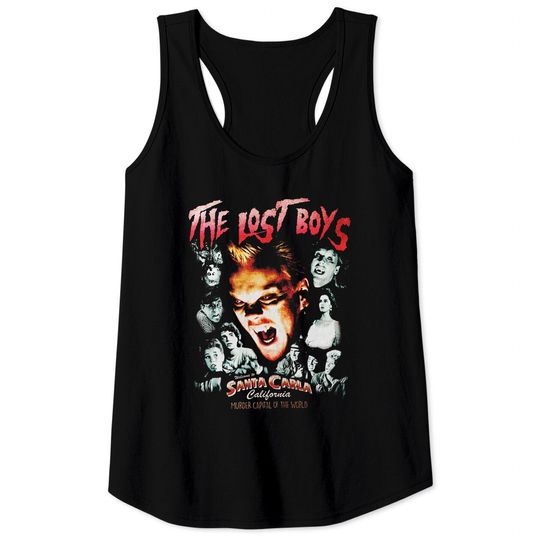 The Lost Boys Tank Tops, Vampire Horror Movie Tank Tops, Horror Shirt, The Lost Boys 80s, The Lost Boys Tank Tops 1987