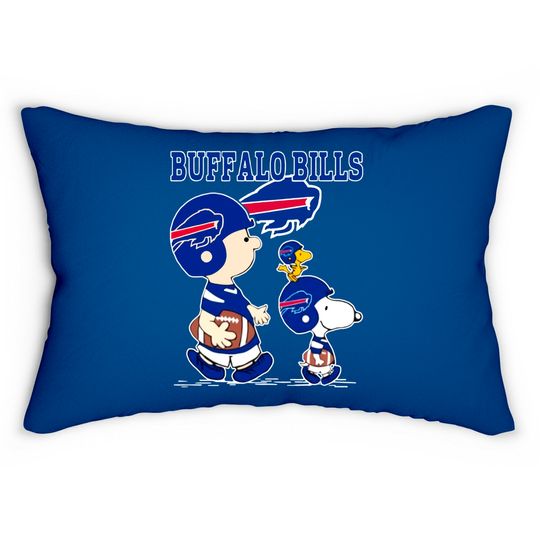 Buffalo Bills Peanuts Lumbar Pillows