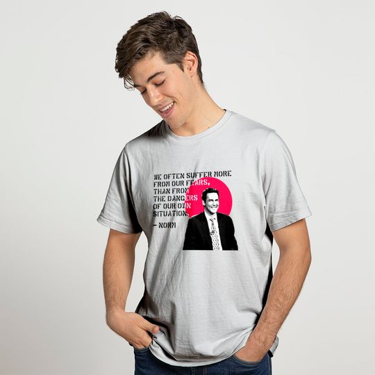 NORM MACDONALD Quotes - Comedy - T-Shirt