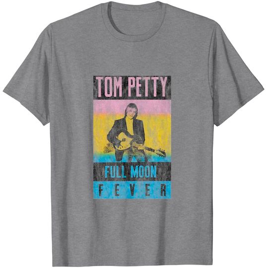 Tom Petty & The Heartbreakers Unisex Tee: Full Moon Fever