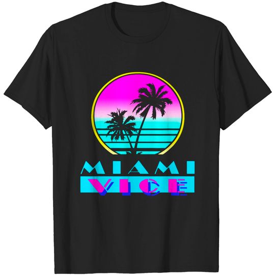 Men's T Shirt Miami Vice