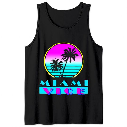 Men's Tank Tops Miami Vice