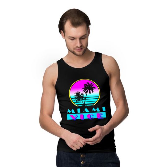 Men's Tank Tops Miami Vice