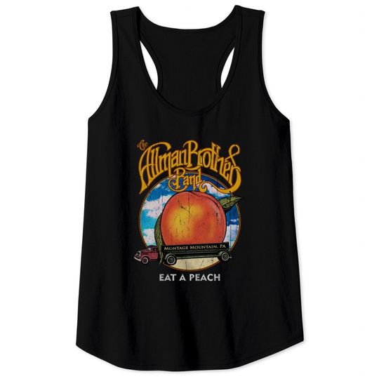 The Allman Brothers Band Eat a Peach Tank Tops