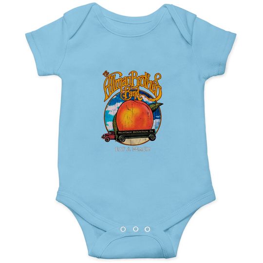 The Allman Brothers Band Eat a Peach Onesie
