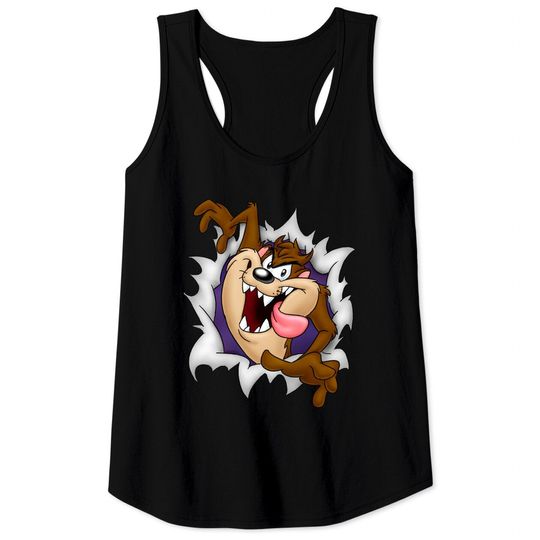 Looney Tunes Tasmanian Devil Taz Tank Tops