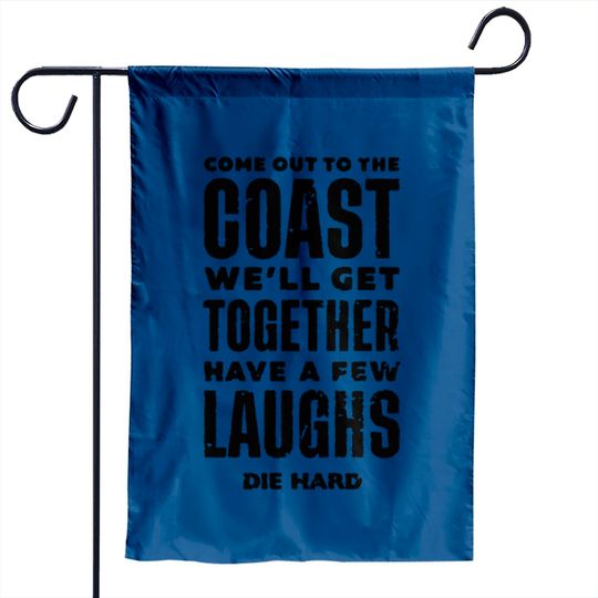 Die Hard Its Not Christmas Garden Flags