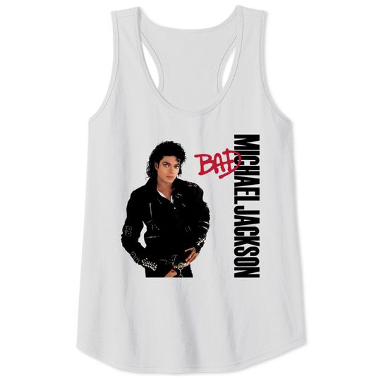 Michael Jackson Bad Album Smooth Criminal 2 Tank Tops