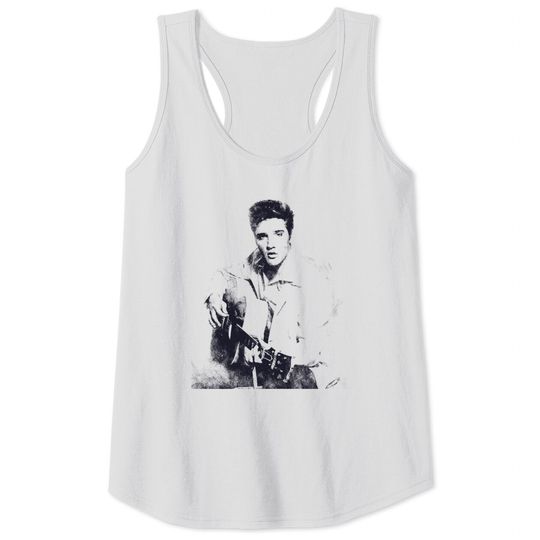 Elvis Presley Portrait Tank Tops