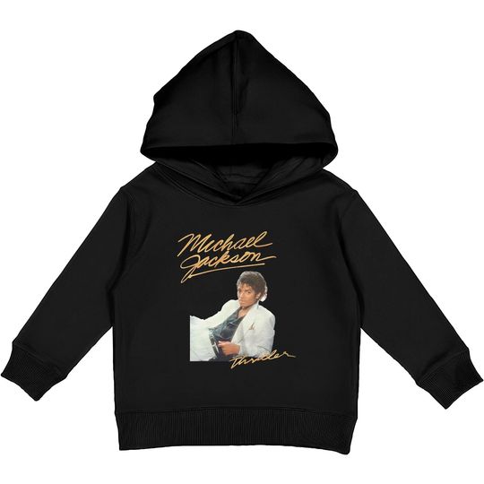 Michael Jackson Thriller Album Cover Kids Pullover Hoodies