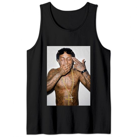 Lil Wayne Vintage The Carter Album Photo Tank Tops