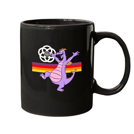 Happy little purple dragon of imagination - Figment - Mugs