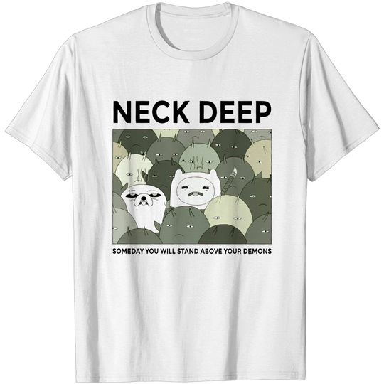 Neck Deep Adventure Time Shirt