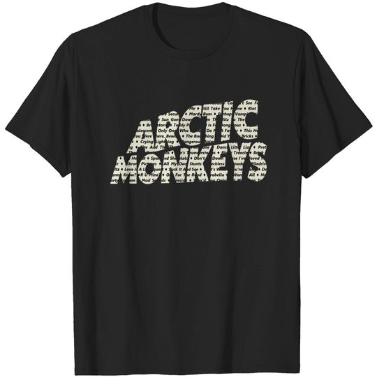 Arctic text vintage - Arctic Monkeys - T-Shirt