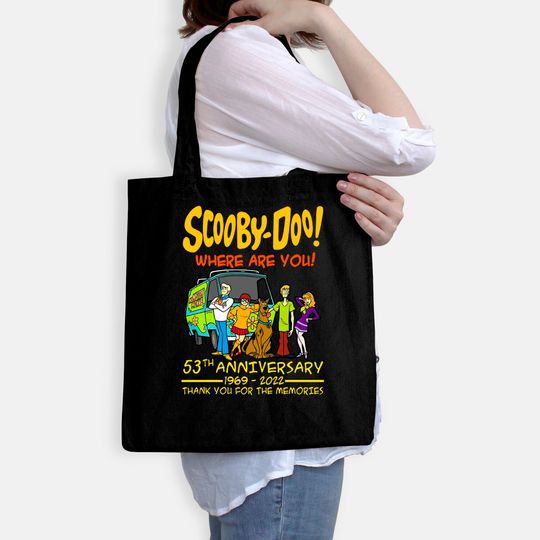Scooby-Doo Where Are You 53th Anniversary 1969-2022 Bags, Scooby Doo Shirt Gift For Fan