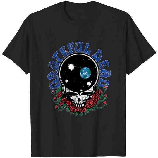 Grateful Dead Unisex Tee: Space Your Face & Logo