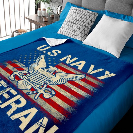 U.S. Navy Veteran - Navy Veteran - Baby Blankets