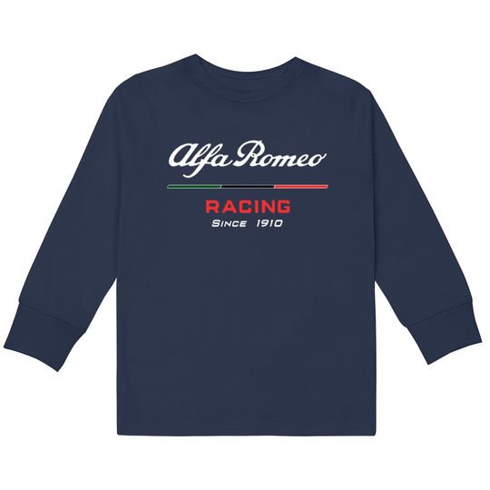 Alfa Romeo Racing logo  Kids Long Sleeve T-Shirts