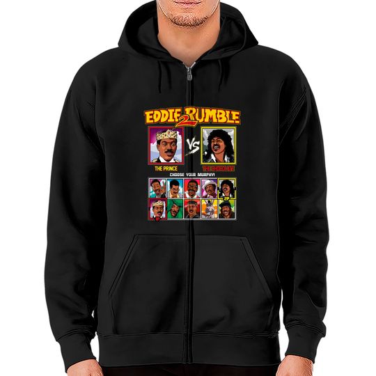 Eddie 2 Rumble - Eddie Murphy VS - Eddie Murphy - Zip Hoodies