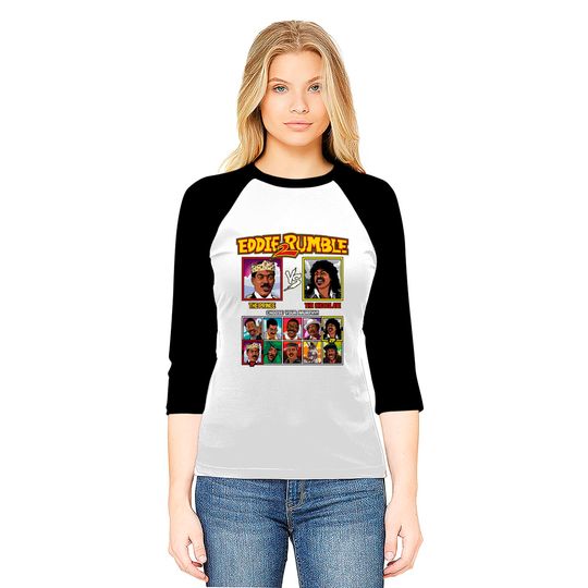 Eddie 2 Rumble - Eddie Murphy VS - Eddie Murphy - Baseball Tees