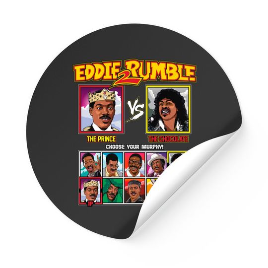 Eddie 2 Rumble - Eddie Murphy VS - Eddie Murphy - Stickers