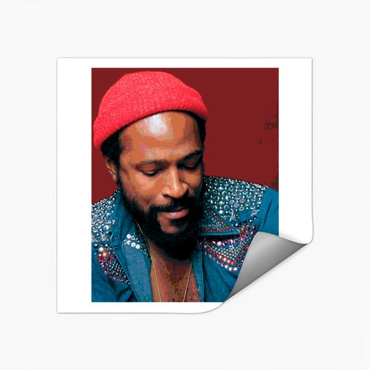 marvin gaye tribute - Marvin Gaye - Stickers