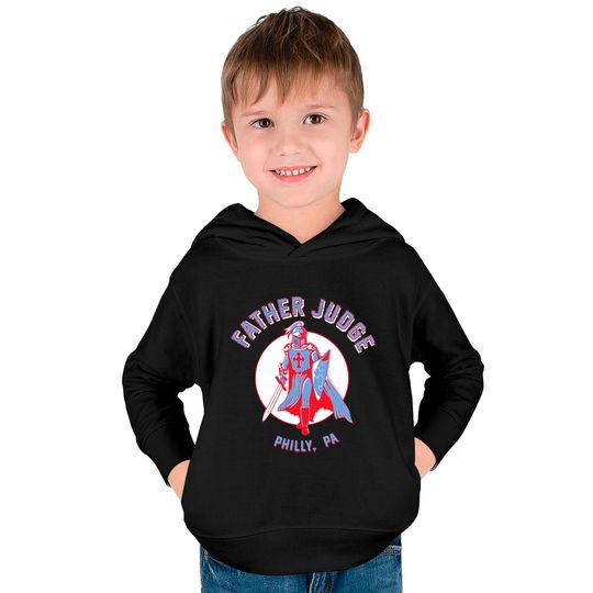 Father Judge Philly Pa Kids Pullover Hoodies