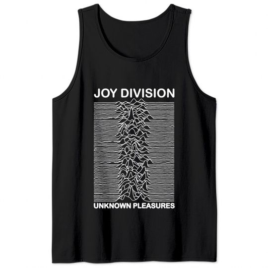 Joy division unknown pleasures tee Tank Tops