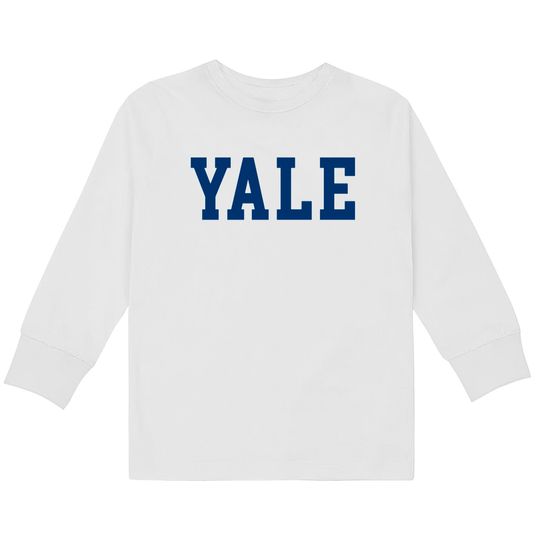 Yale (Navy) - Yale -  Kids Long Sleeve T-Shirts