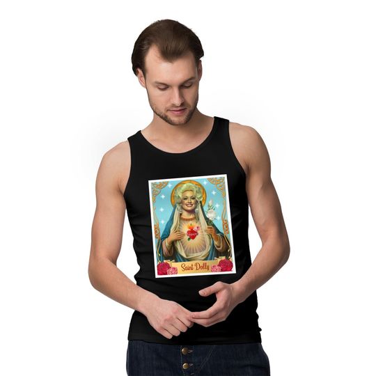 saint dolly parton - Dolly Parton - Tank Tops