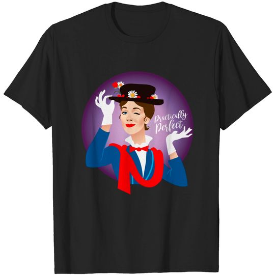 Discover Practically Perfect - Mary Poppins - T-Shirt