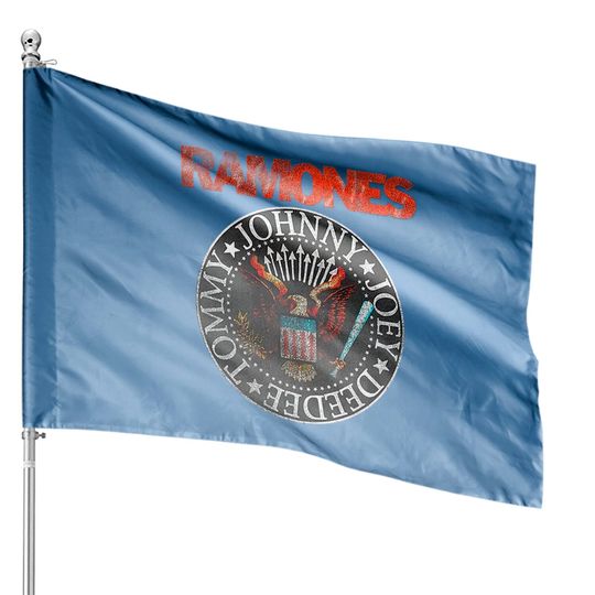 Ramones Unisex House Flag: Vintage Eagle Seal