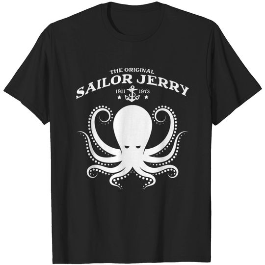 Discover The original sailor jerry 1911 1973 SAILOR JERRY T-shirt