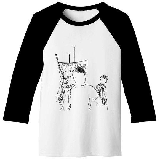 Rooftop Koreans - Korean - Baseball Tees