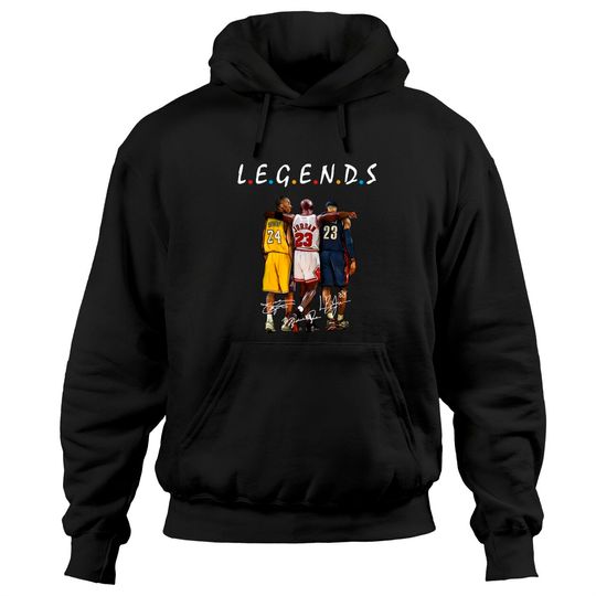 Legend Kobe Bryant x Michael Jordan x Lebron James Hoodies , Mamba Forever Los Angeles Lakers Hoodies