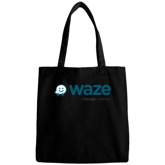 Google Waze -  Logo - Google Waze - Bags