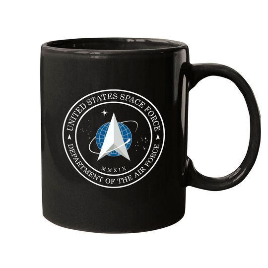 United States Space Force USSF Official Logo Insignia - Us Space Force Official - Mugs