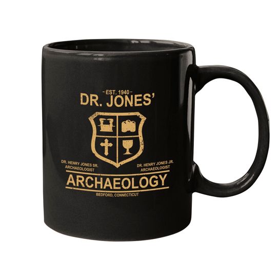 Dr. Jones' Archaeology - Indiana Jones - Mugs