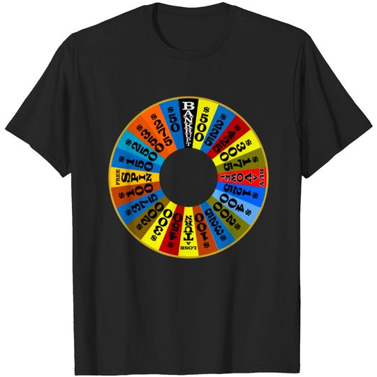 Wheel of Fortune logo Shirt T-shirt