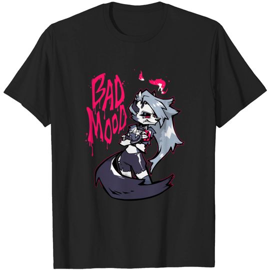 Hazbin Hotel Helluva boss loona s Bad Mood T-shirt