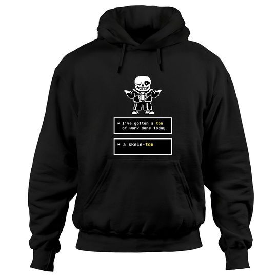 Undertale - Sans Puns - Sans Undertale - Hoodies