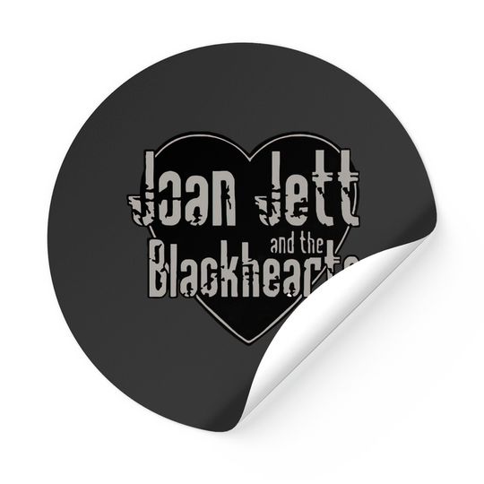 Joan Jett and The Blackhearts Logo - Joan Jett And The Blackhearts - Stickers