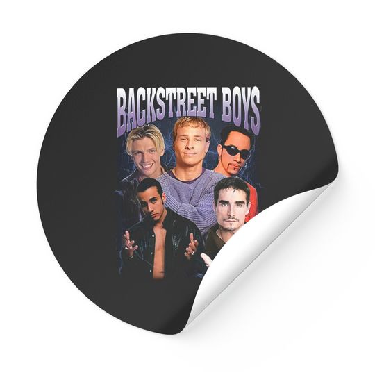 Backstreet boys Sticker Vintage 90s Music Stickers